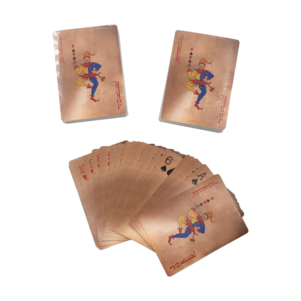 Shrink-wrapped playing cards custom - bayaya